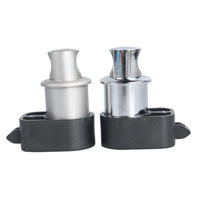 

2021 New Furniture Hardware Push Lock Button Catch Lock Cupboard Door Knob RV Push Latch