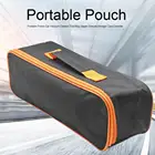 Портативный мешок, органайзер, чехол для хранения, прочная застежка-молния, практичный пылесос, сумка для инструментов, износостойкая черная Портативная сумка
