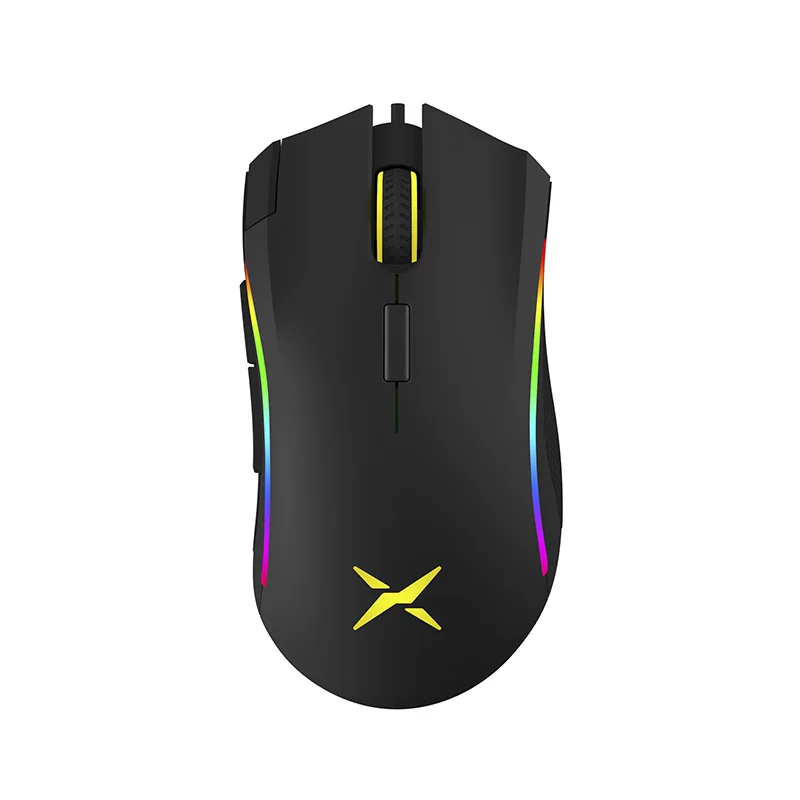 Проводная игровая мышь Delux M625 PMW3325 5 уровней макс. до 10000DPI 7 кнопок задний