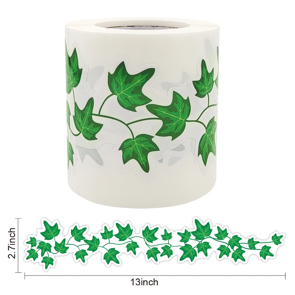 

45Pcs Cute Green Leaf Wall Stickers for Bedroom Living room Wall Decor Kitchen Room Decoration Wall Decals Home Decor Room Decor
