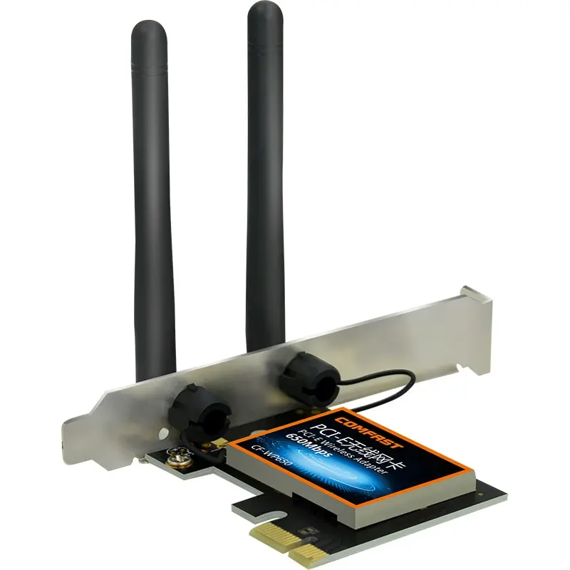 Comfast двухдиапазонный беспроводной AC Настольный PCI E 650 Мбит/с 802.11ac 2 4G/5 ГГц WiFi Express