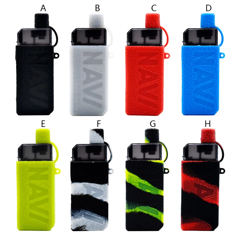 

Silicone case for VOOPOO Navi pod mod kit vape texture cover protective shield wrap sleeve cover 50pcs