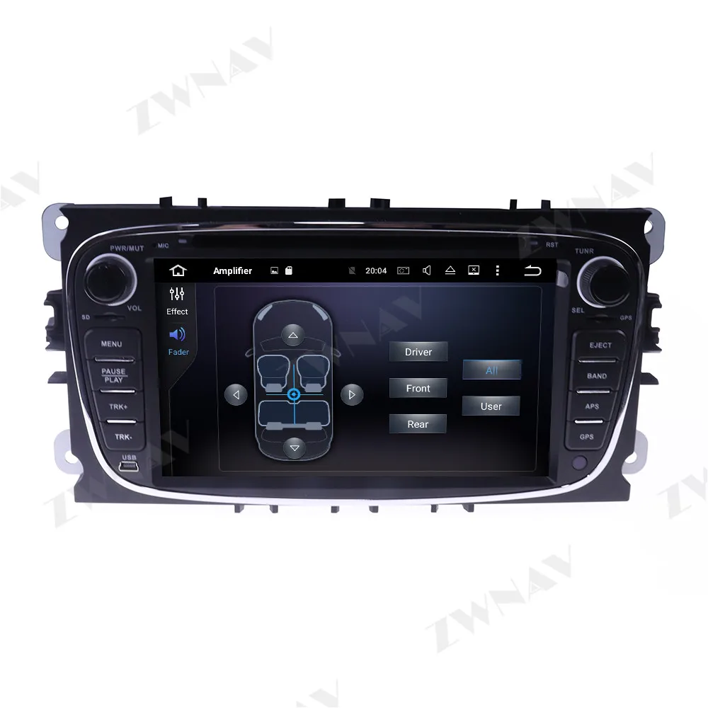 Автомобильный мультимедийный плеер Android 9 0 для FORD/Focus/Mondeo/S MAX/Galaxy Stereo Navi Radio stereo Touch