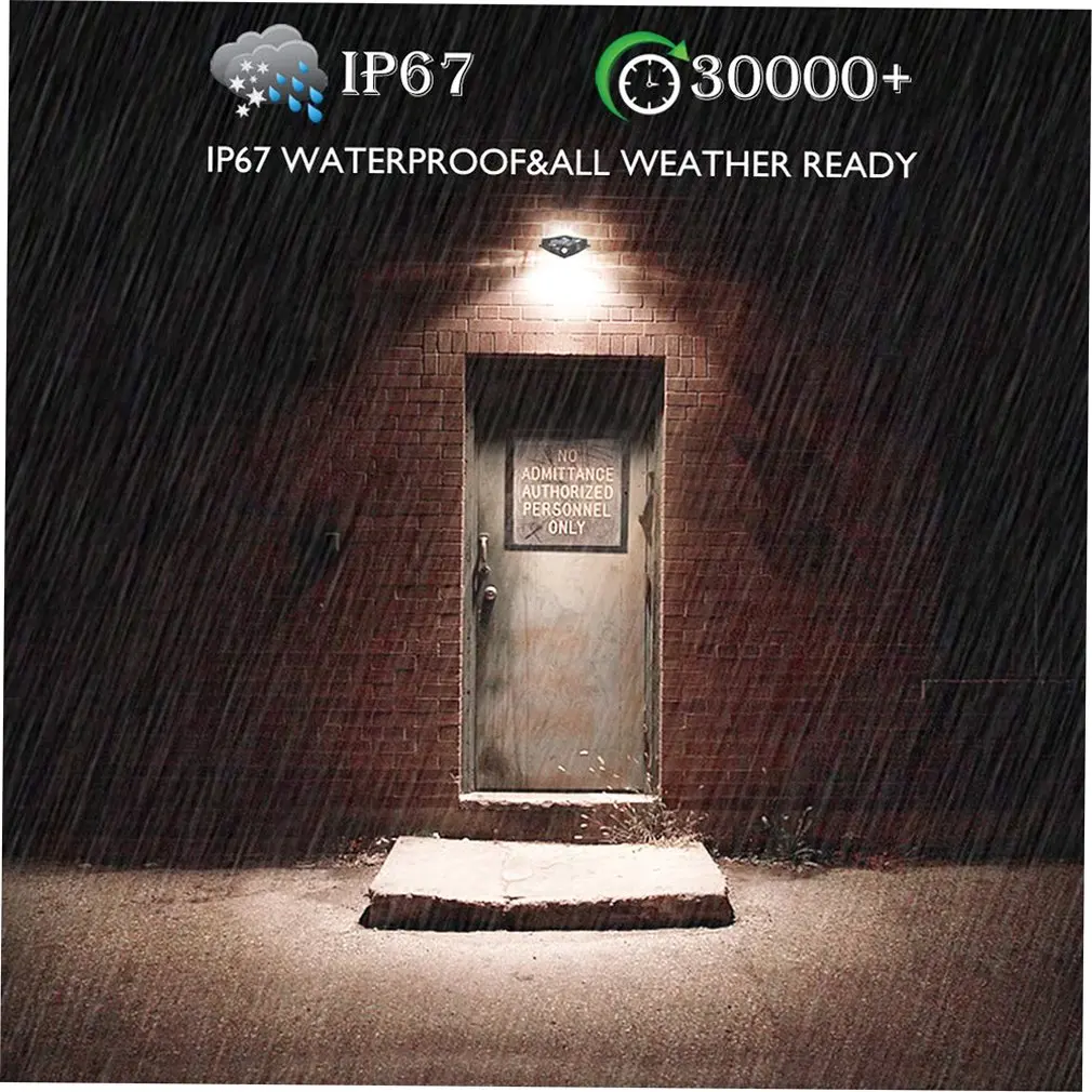 32LED с питанием от солнечной панели энергии рециркулировать настенный Fix свет