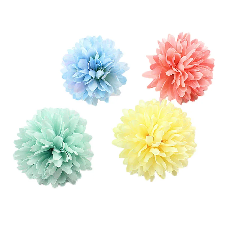 2 единицы/много модных искусственных шелковых цветов для короны банкета в