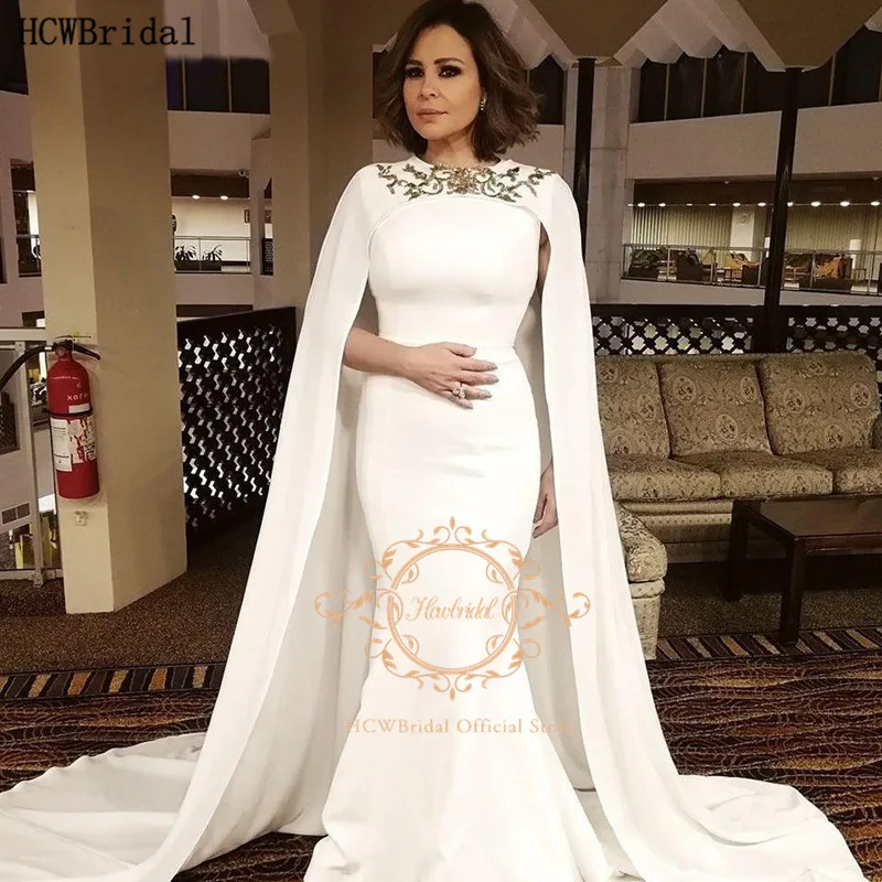 

Свадебное платье-русалка, белое длинное платье в пол, с золотыми бусинами, на заказ