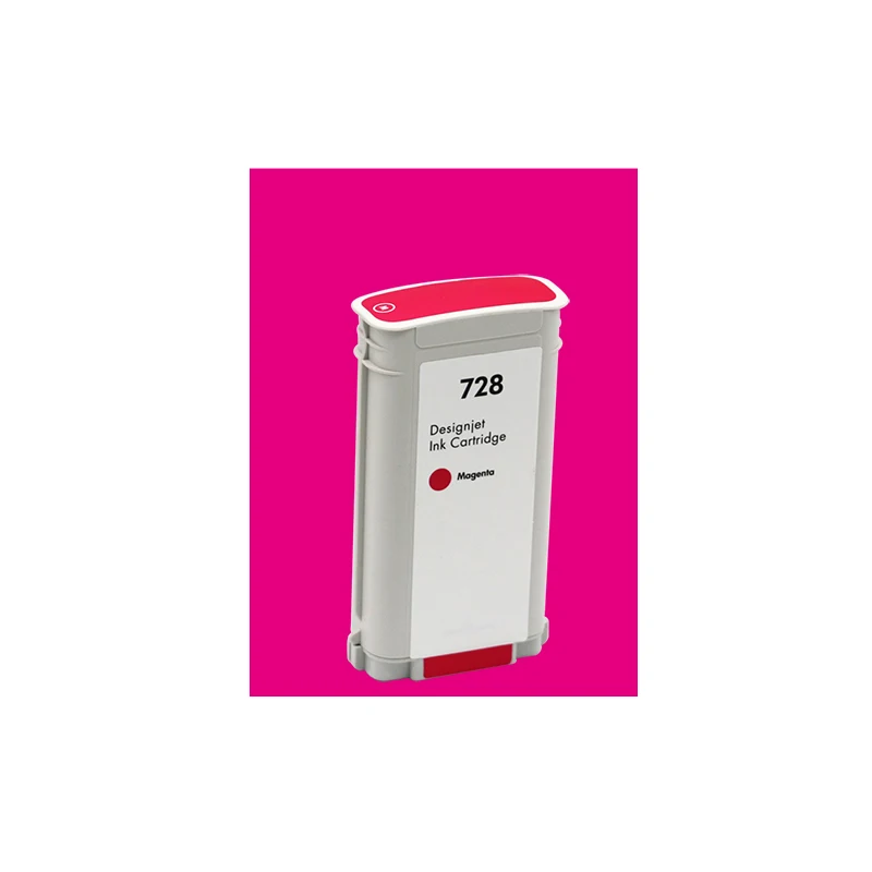 Для HP 728 1pc Восстановленный совместимый чернильный картридж с чипом для T730 T830