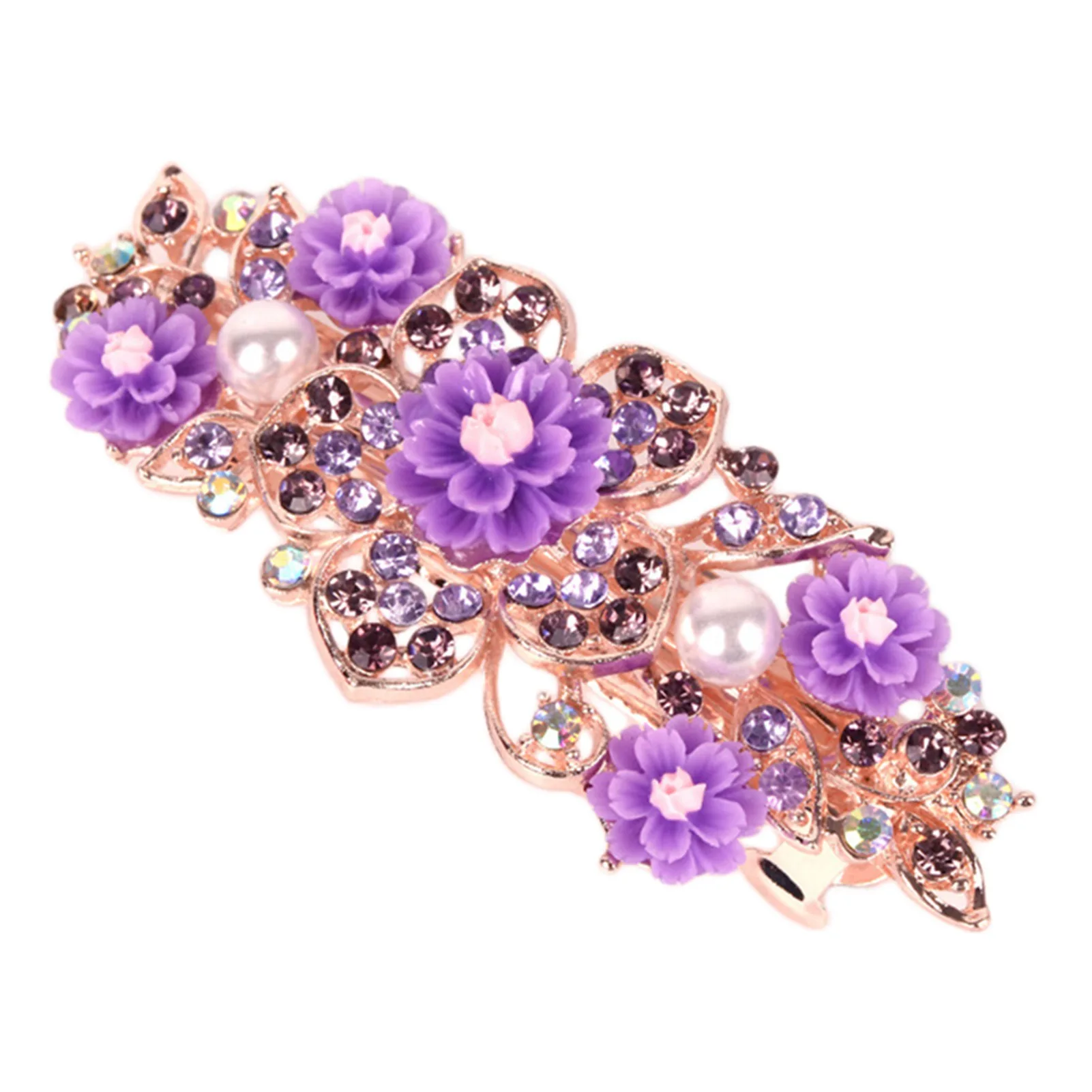 

Hair Accessories Five-tooth Comb All-match Plate Hairpin Alloy Diamond Hair Comb Rhinestone Hairpin Fashion Girl