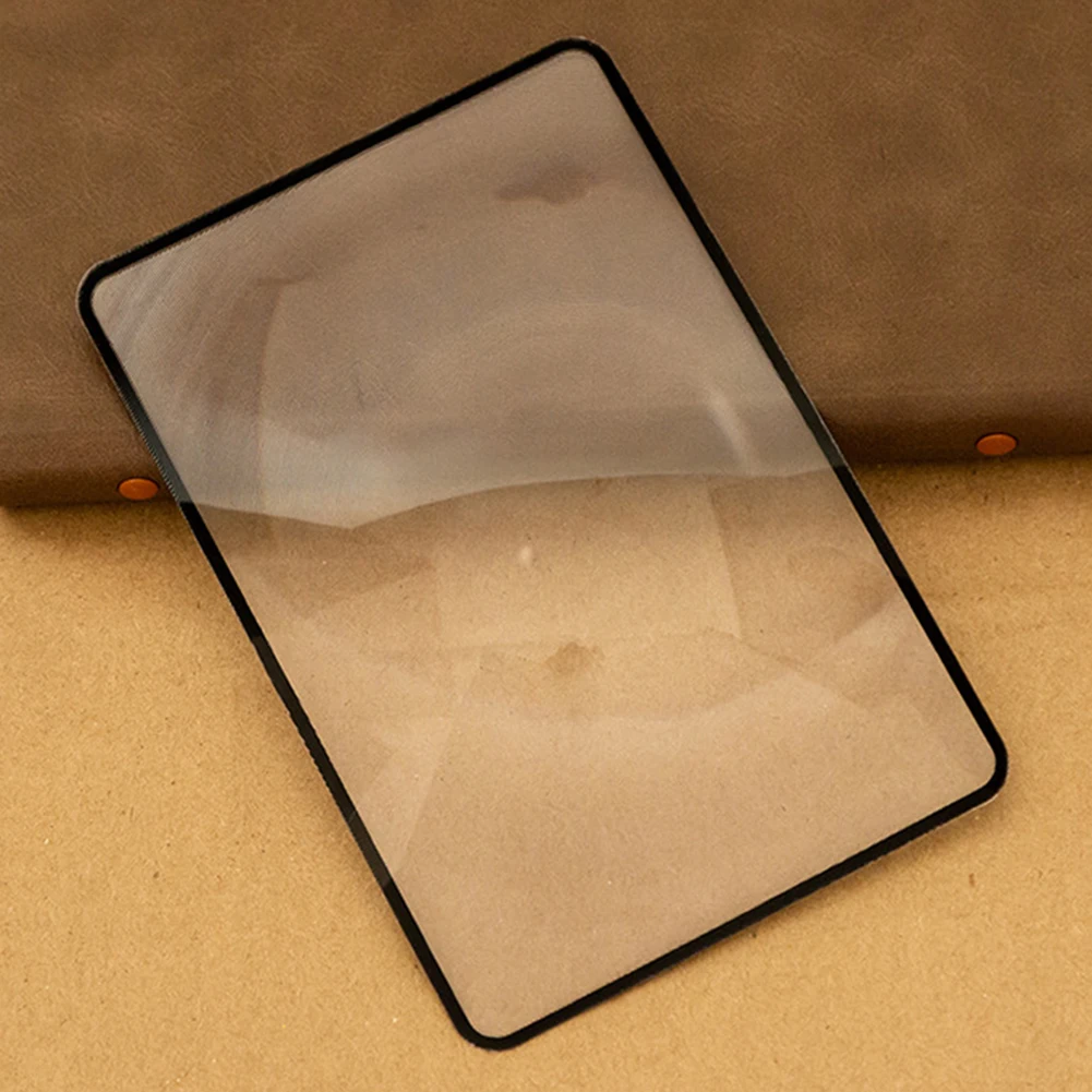 

Sheet Magnifying Reading Glass Lens Reading Loupe Magnifying Glass 3X Book Page Magnifier Glass Lens for Old People