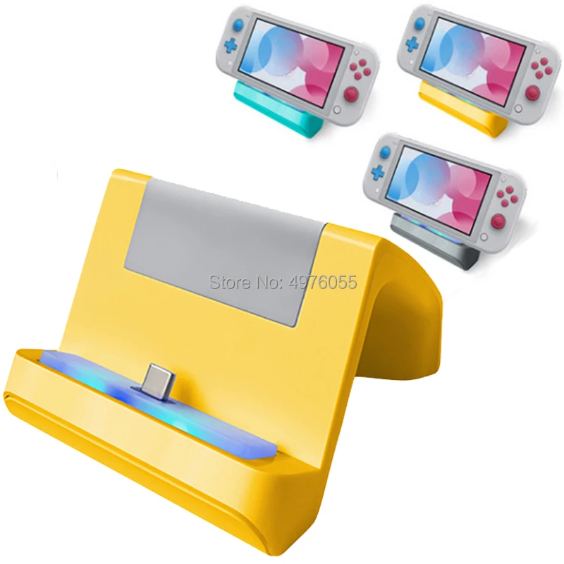 Usb тип c зарядная док станция для Nintendo Switch Lite консоль портативное зарядное