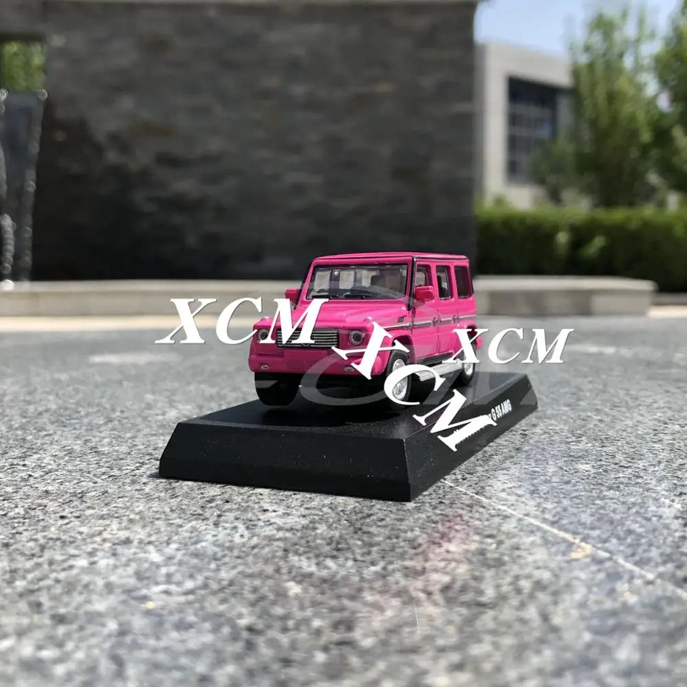 Литая под давлением модель автомобиля для Kyosho G 55 A M 1:64 (розовый) + маленький
