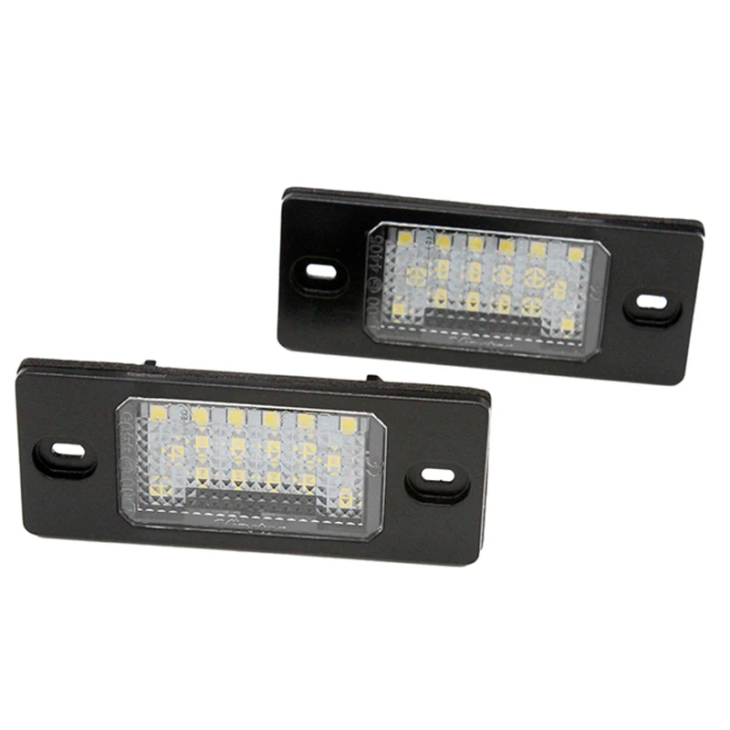 HAUSNN Canbus Белый светодиодный номерной знак 18SMD без ошибок 2 шт./компл. для VW Touareg Tiguan