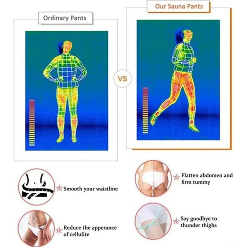 

Thermo Sweat Pnats Body Shaper Slimming Suits Sauna Shapers Pants Woman Waist Trainer Slimming Shorts Fitness Leggings Shapers