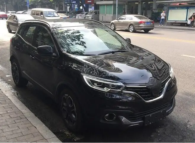 Алюминиевый сплав автомобильный багажник на крыше автомобиля несущей бар серебро Подходит для Renault Kadjar