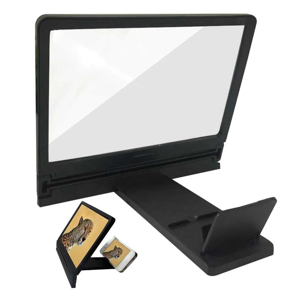 Испания США Быстрая Доставка 3D видео HD телефон экран усилитель увеличительное