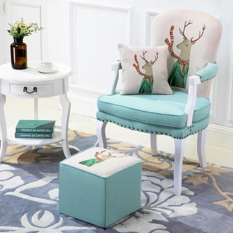 Стул для учебы Американский домашний обеденный стул из массива дерева отдыха