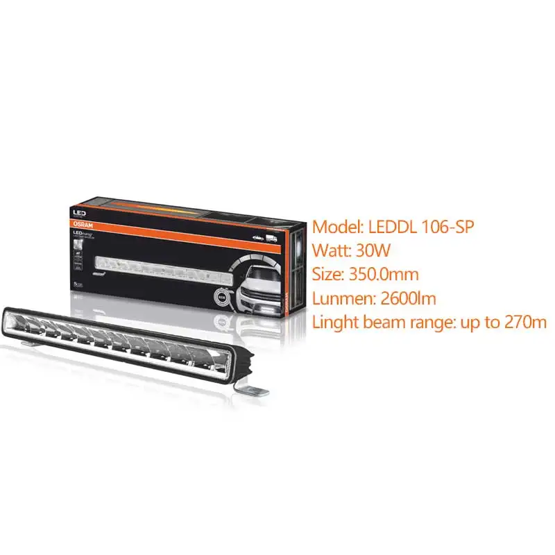 OSRAM СВЕТОДИОДНЫЙ светильник бар 182 мм 350 556 6000K холодный синий точечный луч тонкий