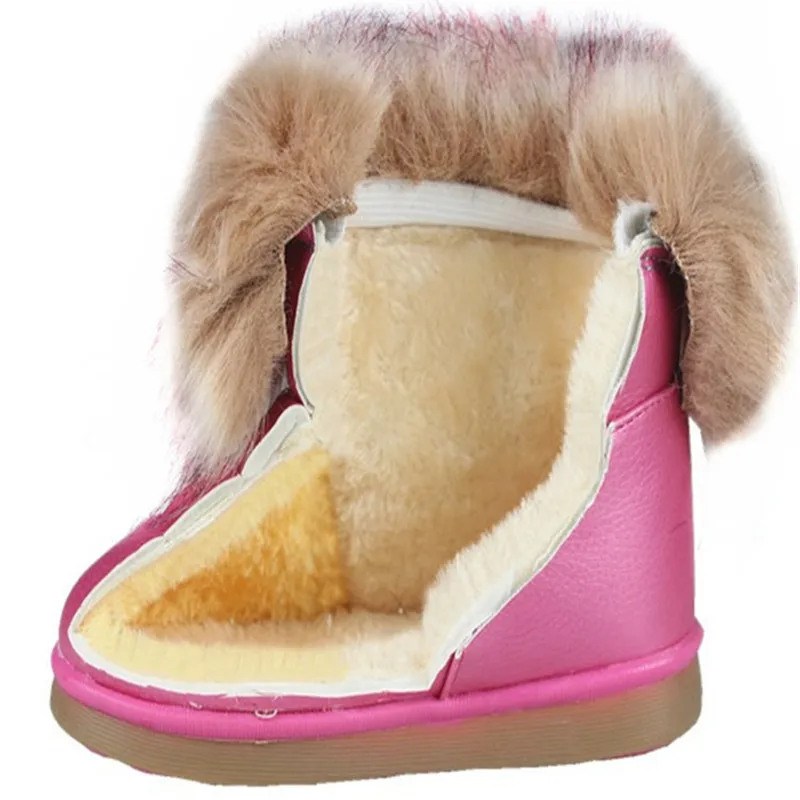 2019 г. Новые зимние детские ботинки теплая хлопковая обувь с мягкой подошвой без