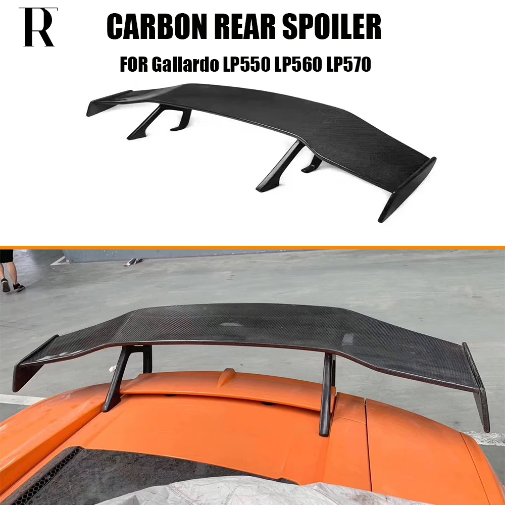 Задний спойлер для ботинок из углеродного волокна типа D Lamborghini Gallardo LP550 LP560