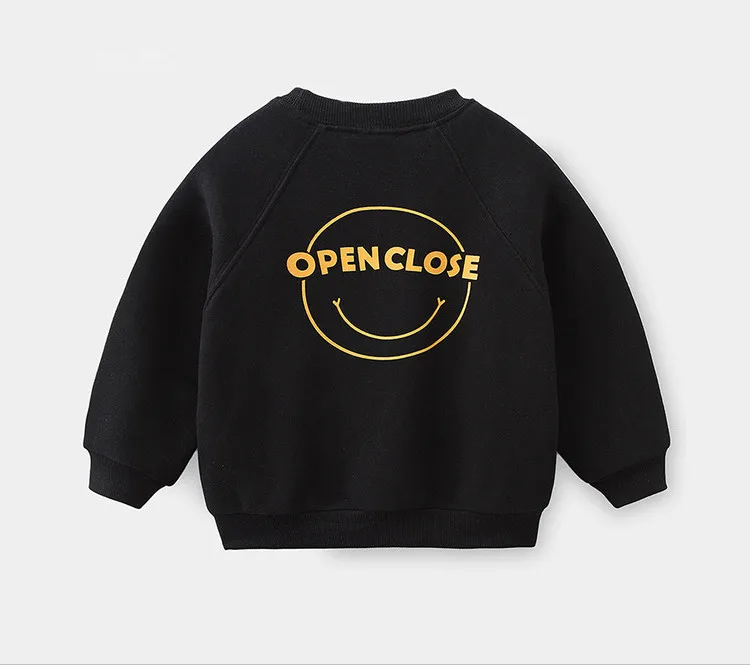 

2020 Sweatshirts Baby Girls Boys Hoodies Toddler Kids Sweatshirts Children's O Neck Long Sleeves Hoodies Clothes DR2