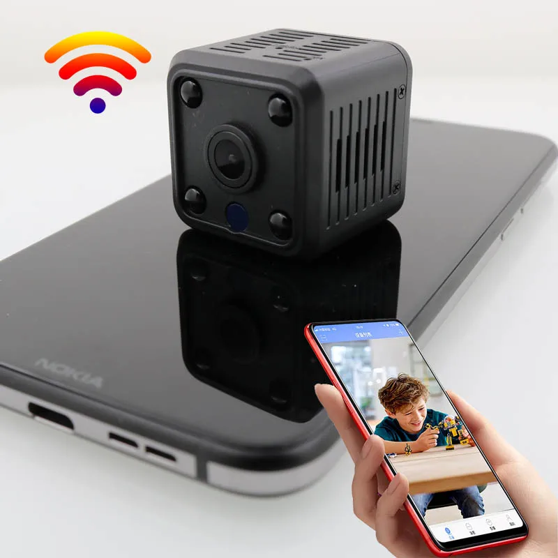 Беспроводная мини-камера видеонаблюдения K1 1080P с функцией ночного видения |