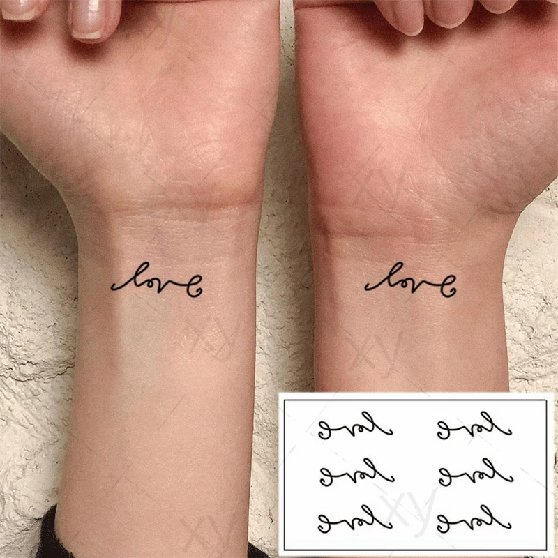 English Letter Believe Waterproof Temporary Tattoo Body Art Sticker Fake for Men Women 10.5*6 Cm | Tattoos