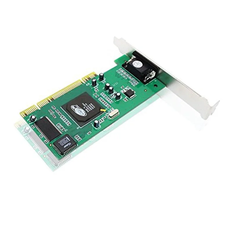 PCI Graphics Card Module ATI Rage XL 8MB VGA Video Adapter for Desktop PC Office Home Accessories | Компьютеры и офис