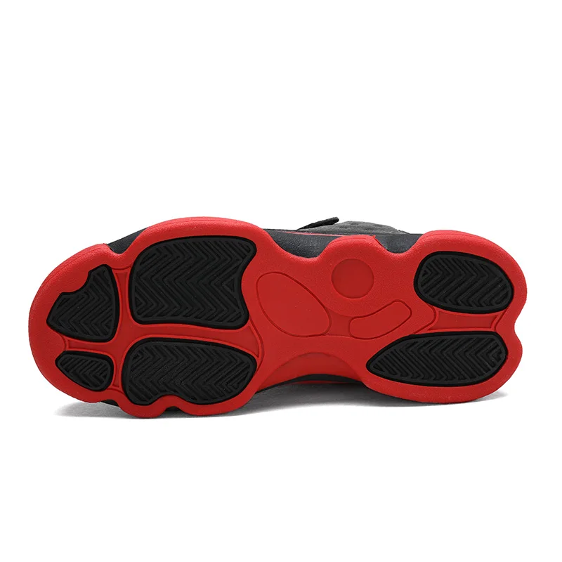 2018 осень-зима Новый стиль баскетбольные кроссовки детские туфли для мальчиков из