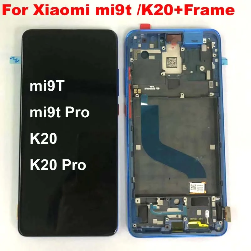 Amoled для 6,39 ''Xiao mi Red mi K20 ЖК-дисплей кодирующий преобразователь сенсорного экрана в сборе для Xiaomi mi 9t для Red mi K20 Pro