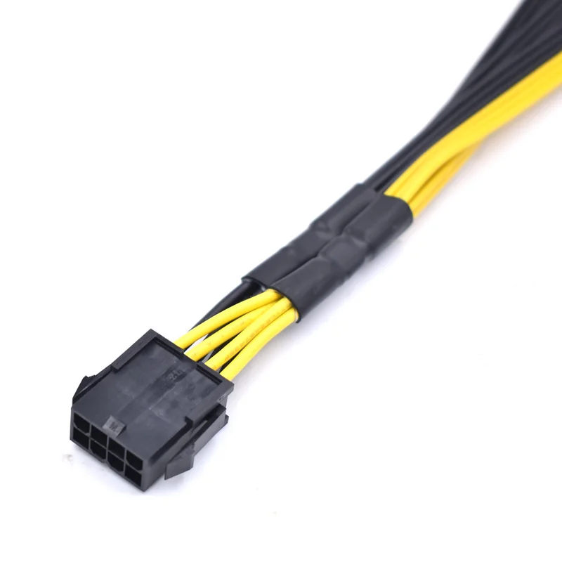 ATX 12V CPU 8 Pin к 3 * 8Pin (6+2) PCI-E мужской разветвительный адаптерный кабель для питания графической карты.