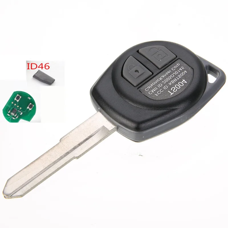 

Wilongda 2 Button Remote Key Control 433mhz With ID46 7936 Chip For Suzuki Swift auto key