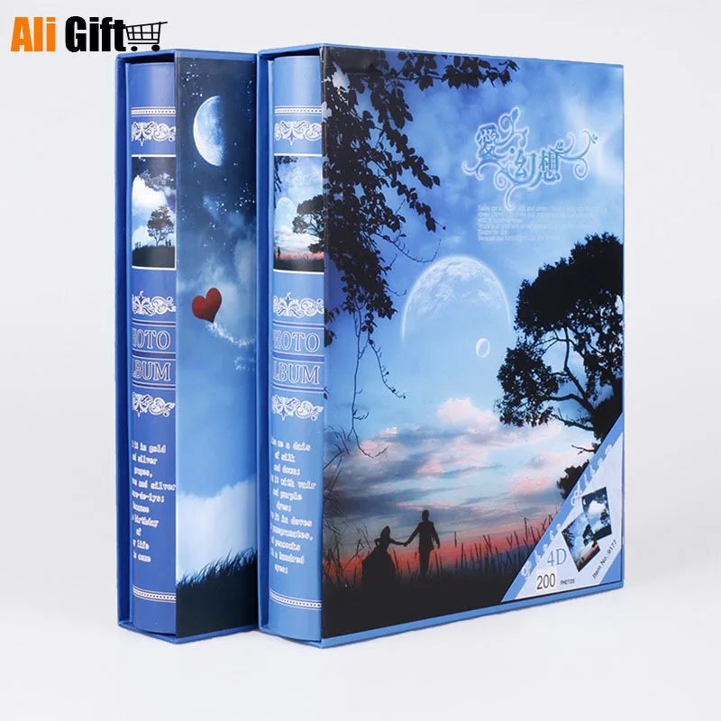 6 дюймовые большие фотоальбомы с 80 карманами для влюбленных и малышей свадебные