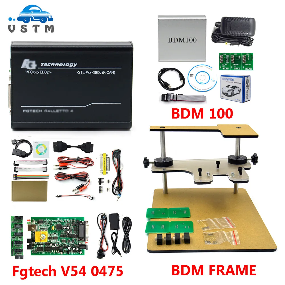 Инструмент для настройки микросхем ECU FGTECH Galletto 4 V54 автомобильный Грузовик V1255 BDM100