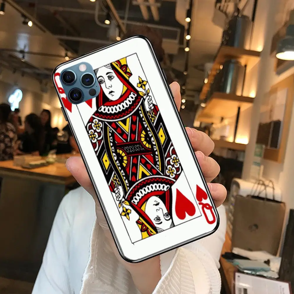 

Humorous Style Phone Case cover For iphone 12 pro max 11 8 7 6 s XR PLUS X XS SE 2020 mini black cell shell