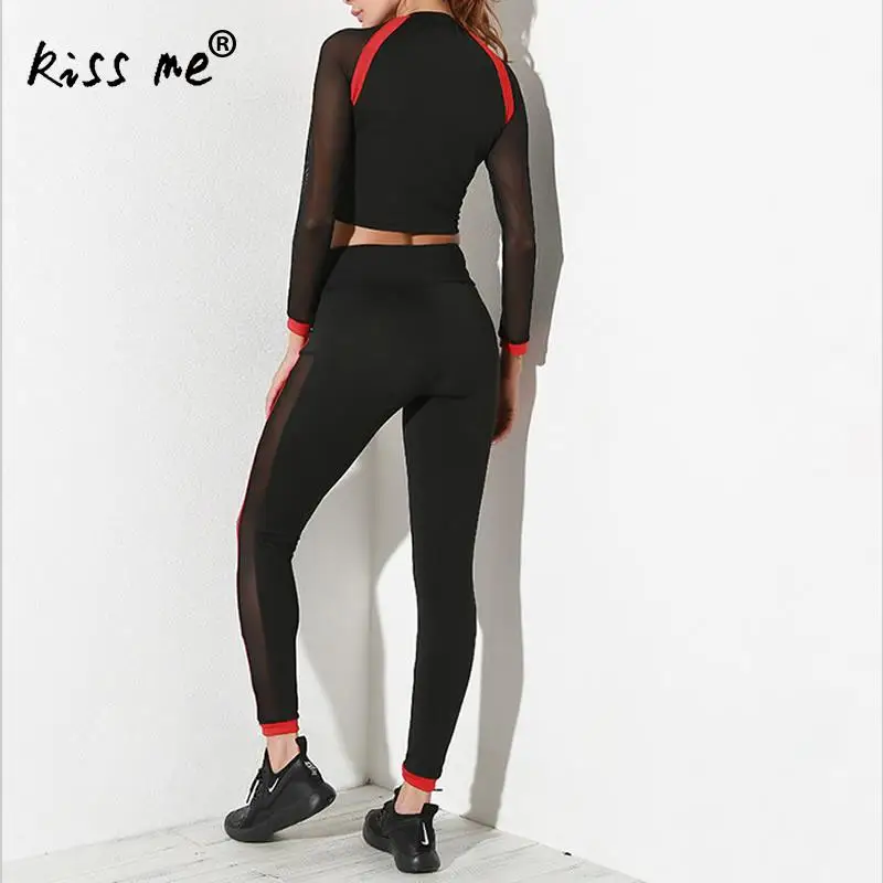 Хлопковый комплект для похудения йоги женский спортивный костюм бега