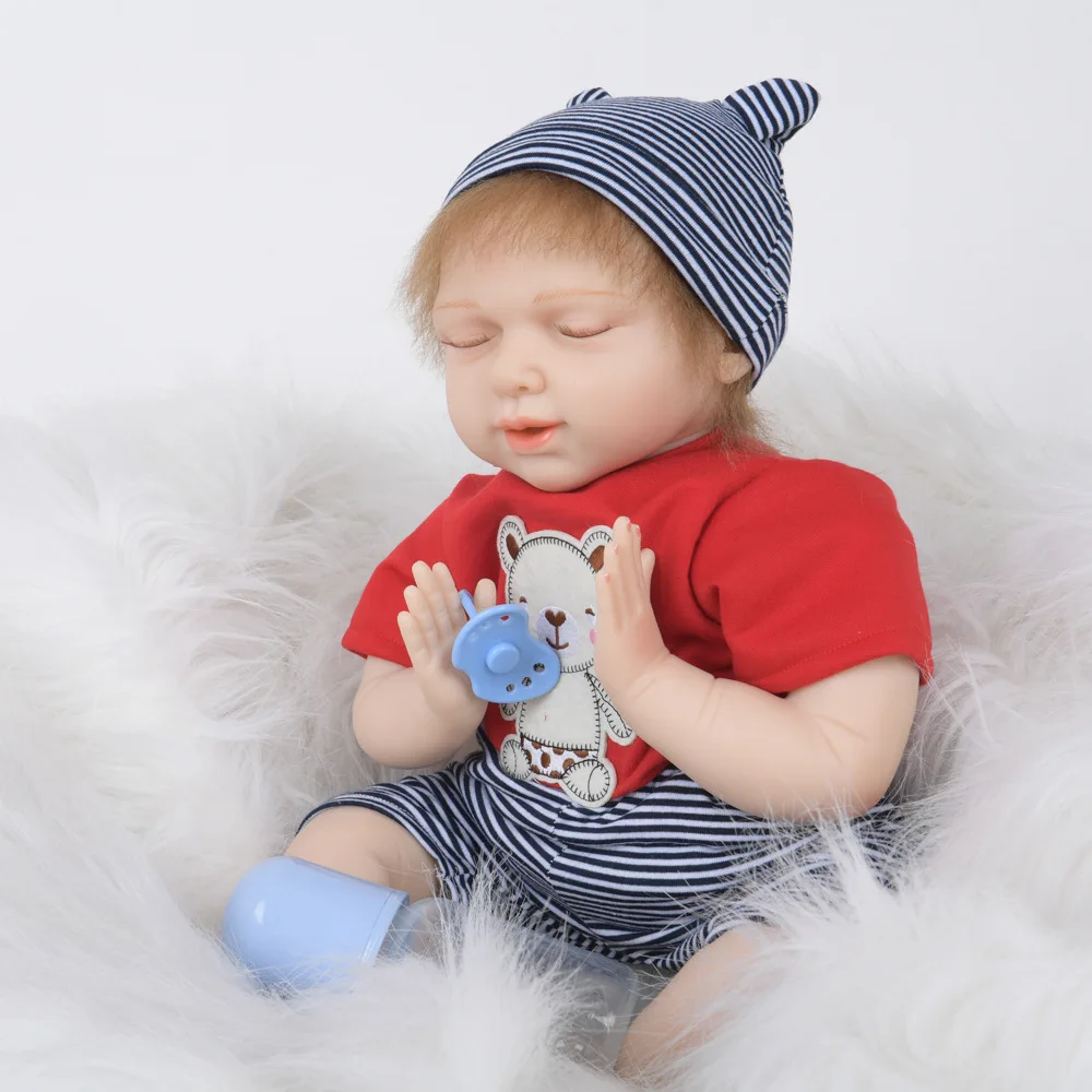 22 &quotРеалистичная кукла-Реборн детские игрушки милая Спящая девочка младенцы Boneca