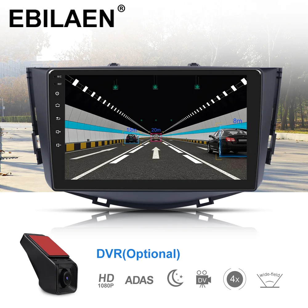 EBILAEN Android 9 0 автомобильный Радио мультимедийный плеер для lifan X60 2012 2016 2Din