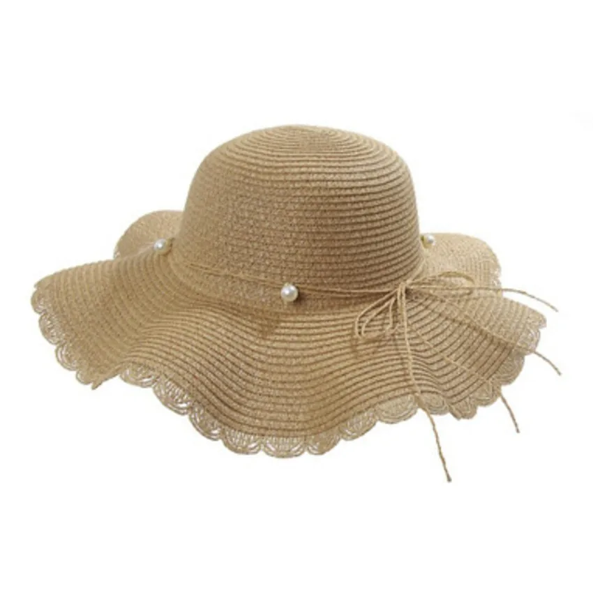 

Wide Brim Roll Up Straw Hat Cap Floppy Cap Beach Sun Hat Cap Summer Vacation Packable Foldable Travel Hat UPF 50+