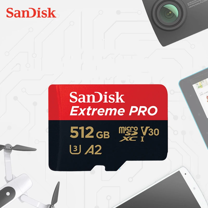 SanDisk Extreme Pro Micro SD карта памяти класс 10 128 ГБ 256 400 гб ГБ|Карты памяти| |