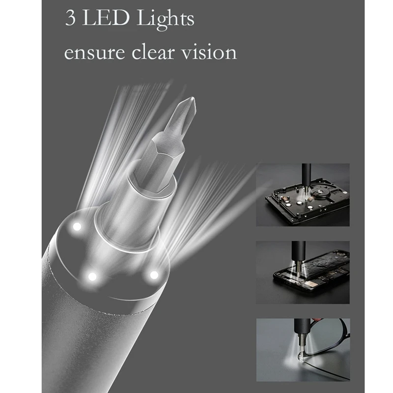 Мини Беспроводная электрическая Отвертка прецизионная аккумуляторная батарея