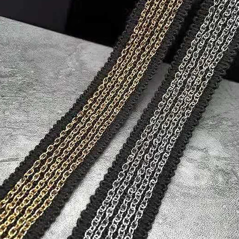 Цвета: золотистый серебристый цепочка с бахромой черный хлопковая ткань бисером