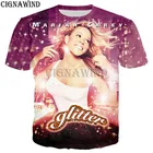 Футболка Мужскаяженская с 3D-принтом, популярная Повседневная рубашка в стиле Харадзюку, в стиле хип-хоп, певица, Мариа, Carey