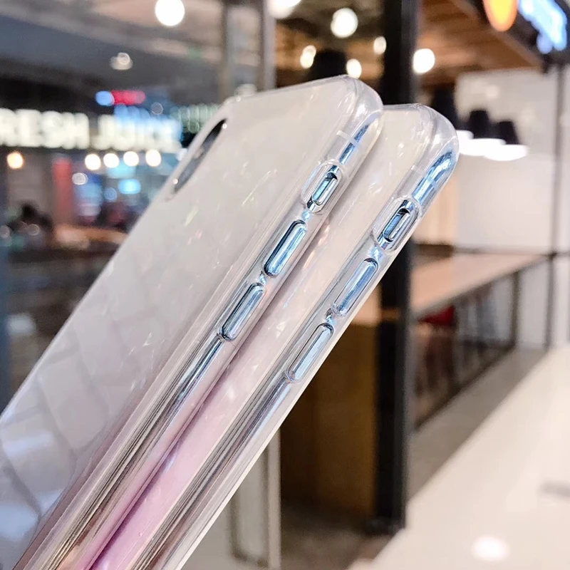 Градиентный цвет мечта раковины Оболочка Чехол для телефона iPhone 11/11 Pro Max XR X XS 6 6S 8