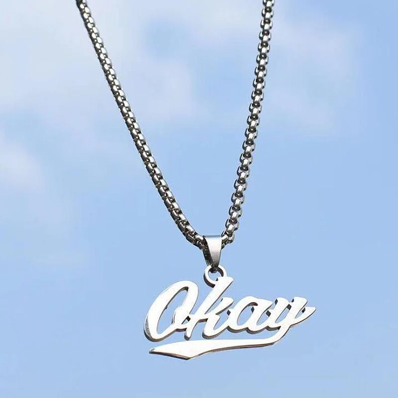 

Модная новинка, лидер продаж, мужское ожерелье с подвеской в стиле хип-хоп для женщин