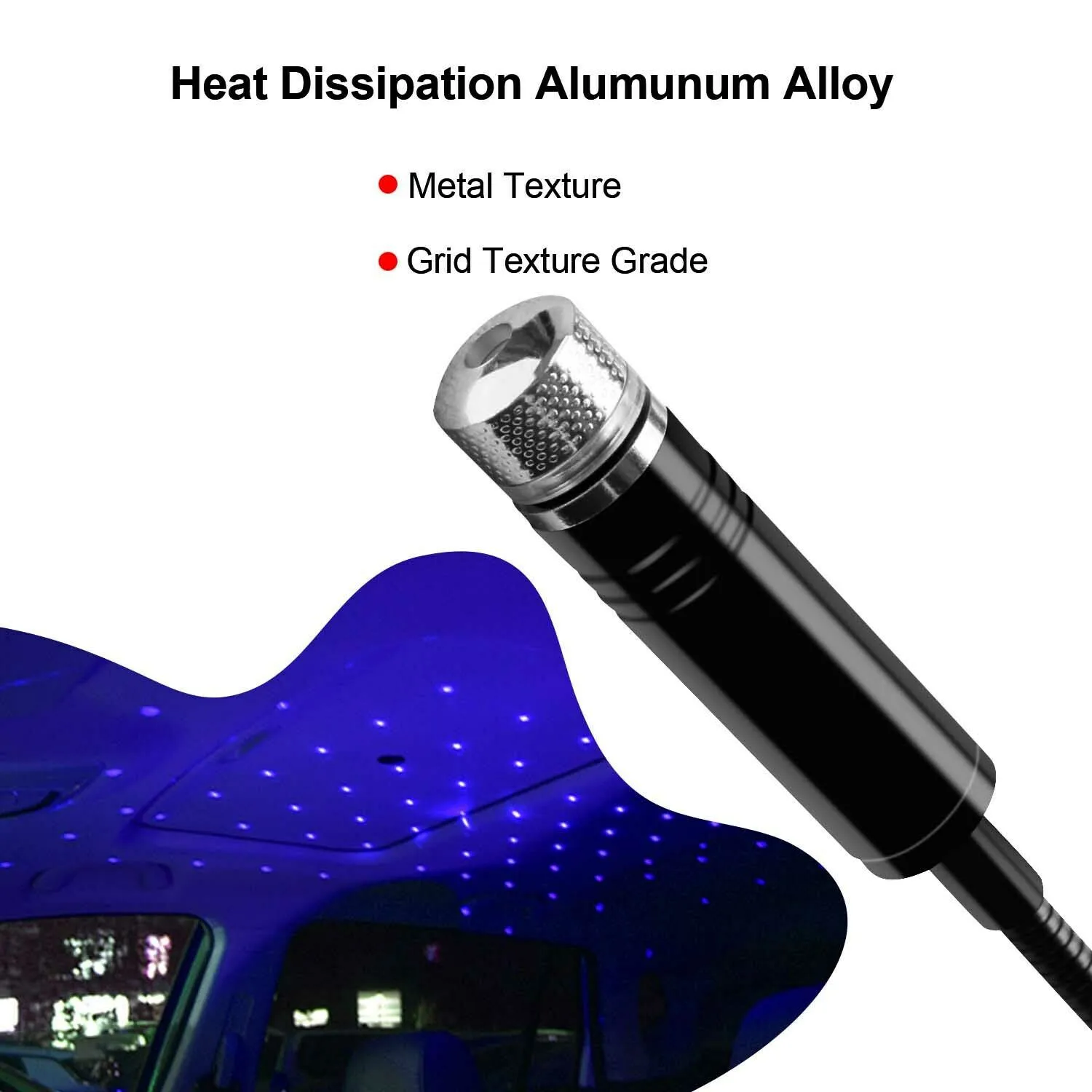 

Instrument Car Interior Star Lamp Light Projector Red Replacement Roof