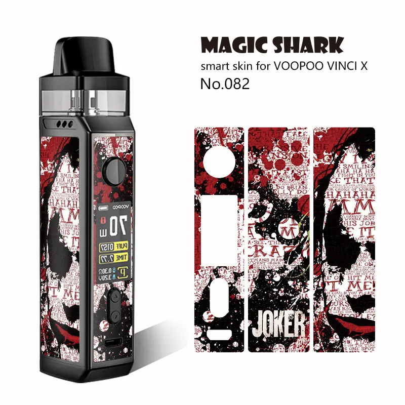 Волшебная Акула 2.5D стерео череп Деньги Доллар Джокер военный ПВХ 3M ситкер Пленка