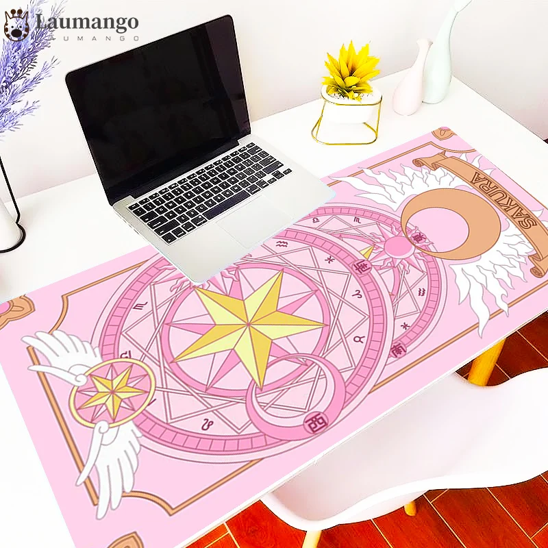 

Mouse pad Magic Coulo CARDS For computer gamer LargeÂ ExtendedÂ MousepadÂ big gamingÂ desk mats anime Mousepad