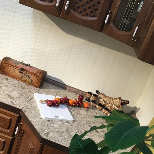 Доска кухонная разделочная из искусственного камня 190х255мм | Дом и сад