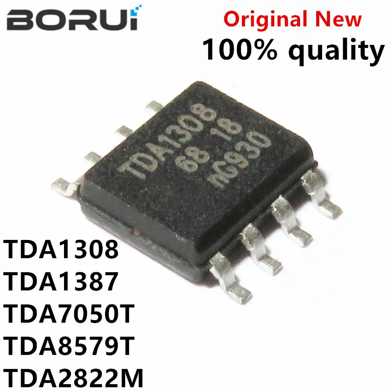 10 шт. TDA1308 SOP-8 TDA 1308 TDA1308T SOP TDA1387 TDA1387T TDA7050T TDA7050 TDA8579T TDA8579 TDA2822M TDA2822