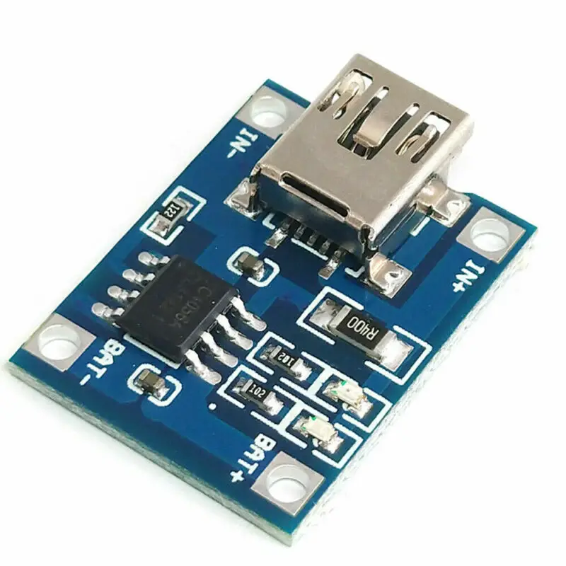 10 шт. абсолютно новые и высококачественные TP4056 5В 1A литий ионные аккумуляторы